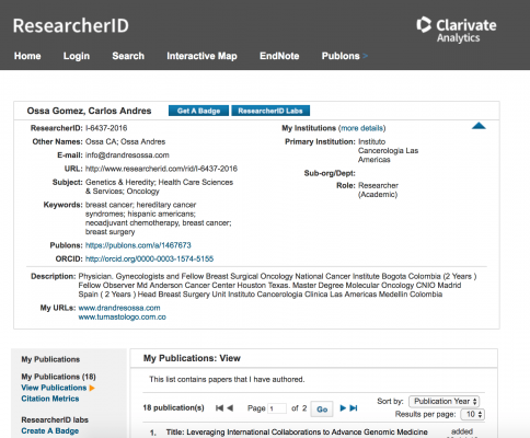ResearchID